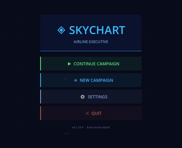 Main menu